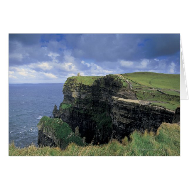 vue panoramique sur une falaise en bord de mer (Devant horizontal)