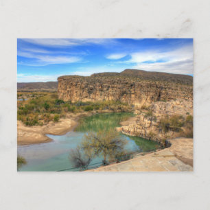 Vue sur la carte postale Rio Grande