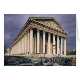 Vue sur la façade de La Madeleine