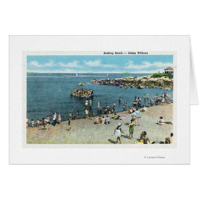 Vue sur la plage de Salem Willows (Devant horizontal)