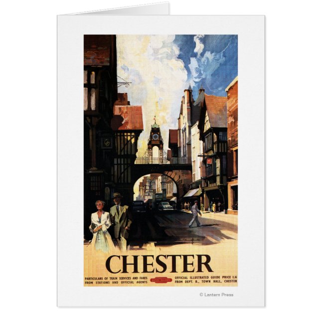 Vue sur la rue avec Ferroviaire à deux et à tour (Devant)