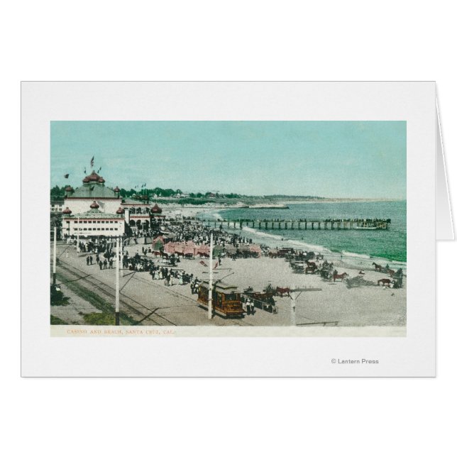 Vue sur le Casino, la plage et la jetée (Devant horizontal)