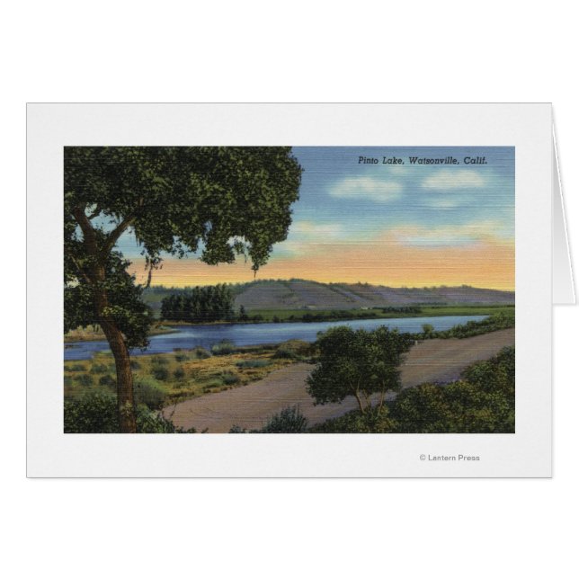 Vue sur le lac Pinto (Devant horizontal)