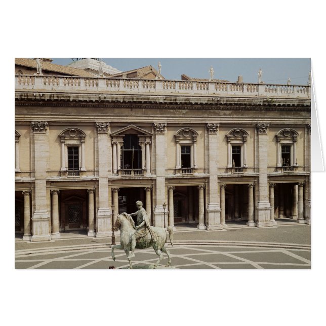 Vue sur le Palais Nuovo (Devant horizontal)