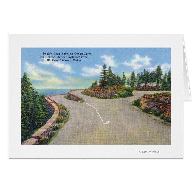 Vue sur Ocean Drive Double Deck Road (Devant horizontal)