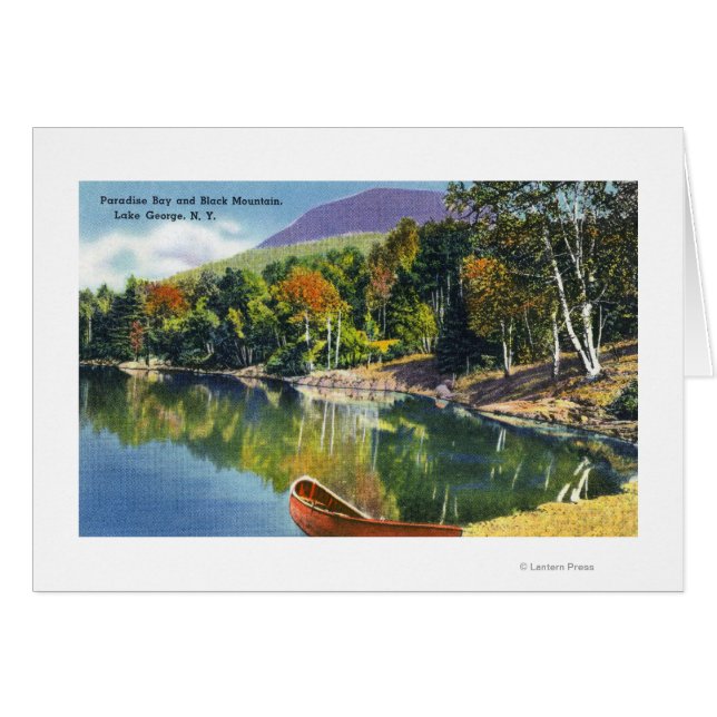 Vue sur Paradise Bay et Black Mountain depuis (Devant horizontal)