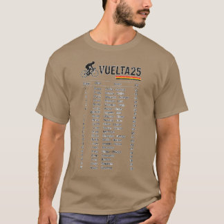 Vuelta a espana 2025 Jahrgang T-Shirt