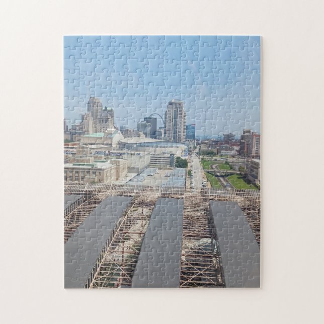 Vues de la ville Jigsaw Puzzle (Vertical)