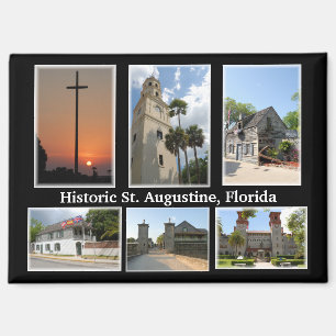 Vues de St. Augustine Floride Magnet