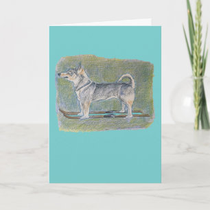 Vulhound Weihnachtskarte Karte