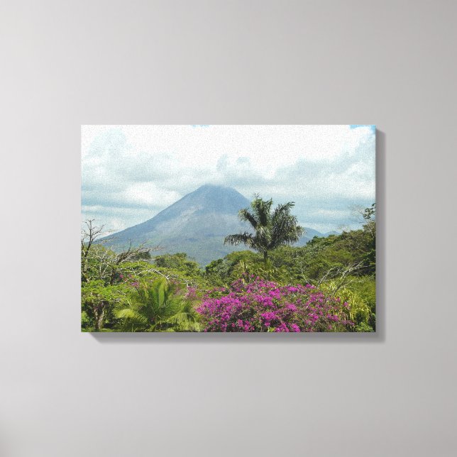 Vulkan Arenal - Costa Rica Leinwanddruck (Vorderseite)