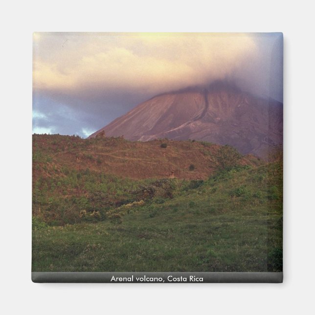 Vulkan Arenal, Costa Rica Magnet (Vorne)
