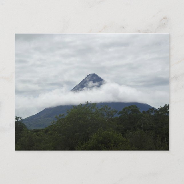 Vulkan Arenal Postkarte (Vorderseite)
