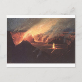 Vulkan, ca. 1880er Hawaii Postkarte