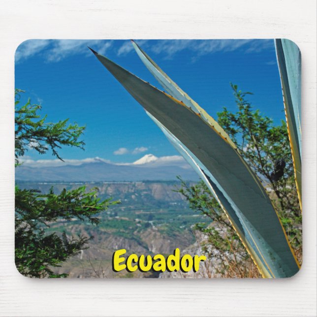 Vulkan Cotopaxi, Ecuador Mousepad (Vorne)