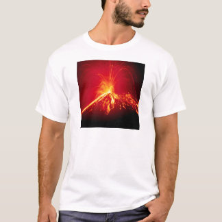 Vulkan-heiße Lava Costa Rica 1991 T-Shirt