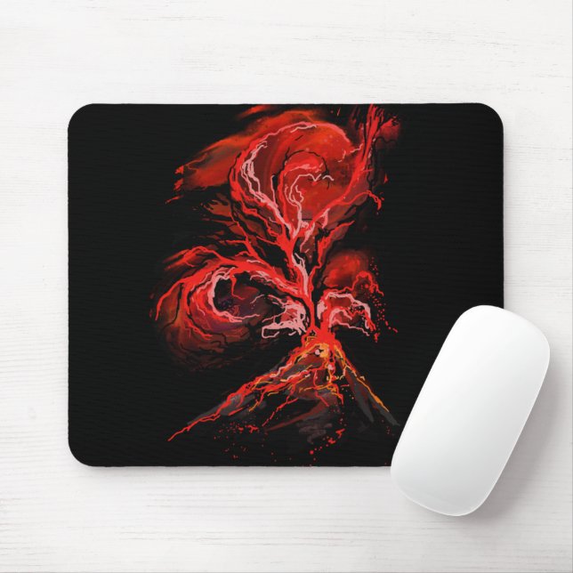 Vulkan Mousepad (Mit Mouse)