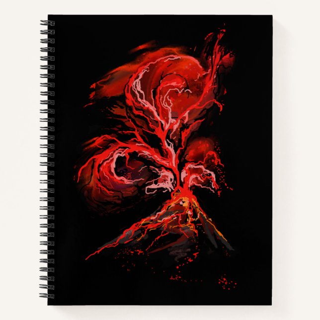 Vulkan Notizbuch (Vorderseite)