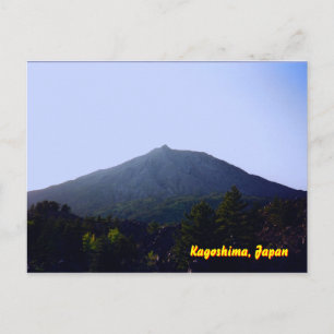 Vulkan Sakurajima Postkarte