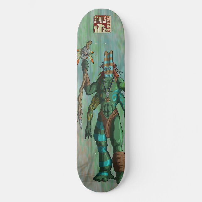 Vulkan Skateboard (Vorderseite)