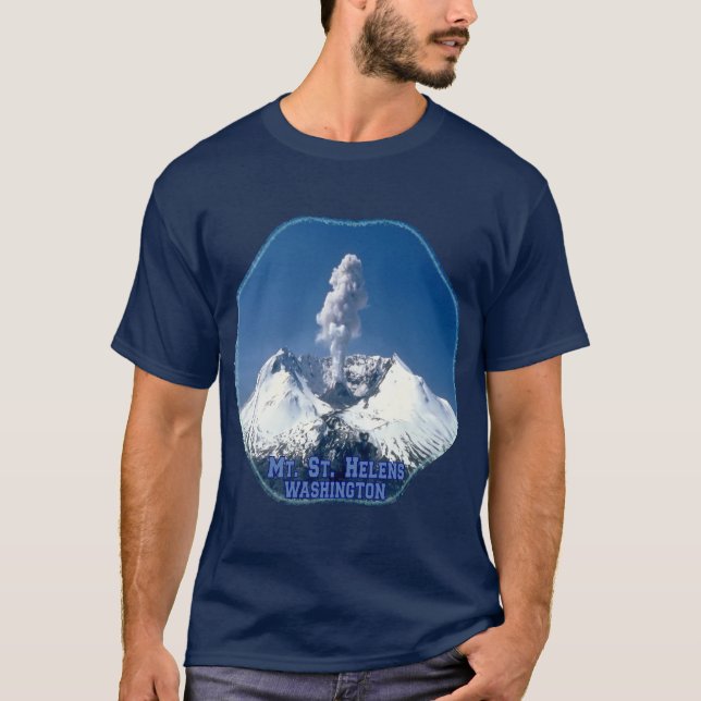 Vulkan-T - Shirt Mt-St. Helen (Vorderseite)