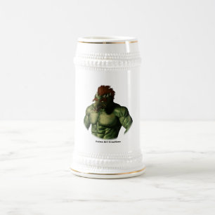 Vulkan Troll Vacation Fantasy Art Beer Stein Bierglas