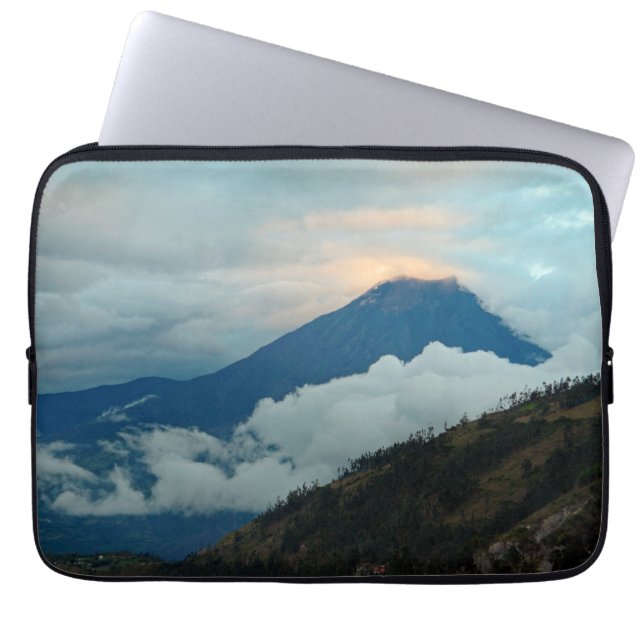Vulkan Tungurahua, Ecuador Laptopschutzhülle (Vorderseite)