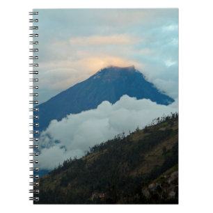 Vulkan Tungurahua, Ecuador Notizblock
