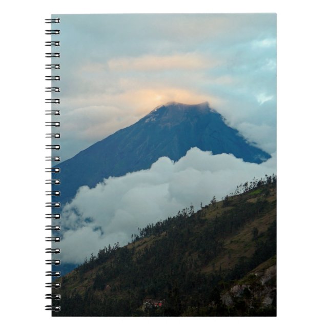 Vulkan Tungurahua, Ecuador Notizblock (Vorderseite)