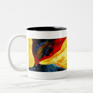 Vulkan Zweifarbige Tasse