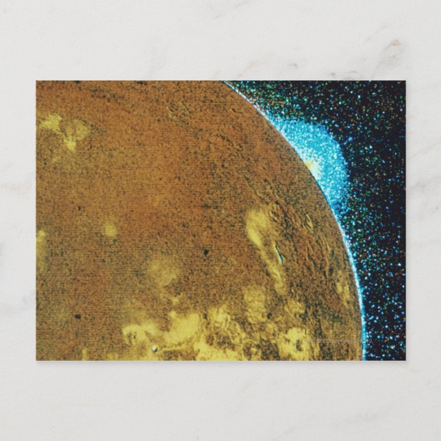 Vulkanausbruch auf Io Postkarte (Vorderseite)