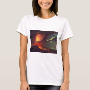 Vulkanausbruch des Vesuv (lebender Vulkan) T-Shirt