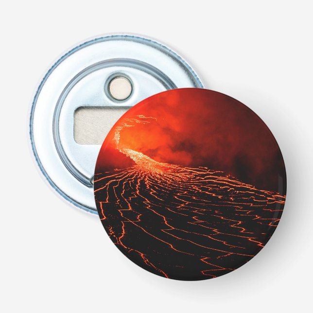 Vulkanausbruch Flaschenöffner (Vorderseite)