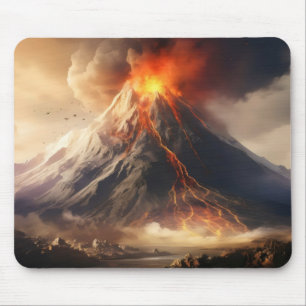 Vulkanausbruch Mousepad