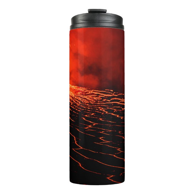 Vulkanausbruch Thermosbecher (Vorderseite)