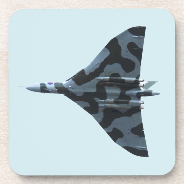 Vulkanbomber Getränkeuntersetzer (Vorderseite)