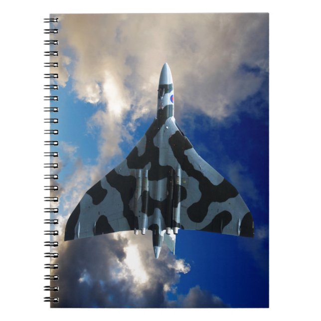 Vulkanbomber Notizblock (Vorderseite)
