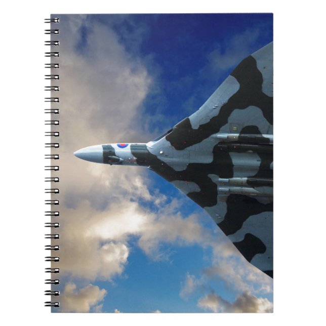 Vulkanbomber Notizblock (Vorderseite)