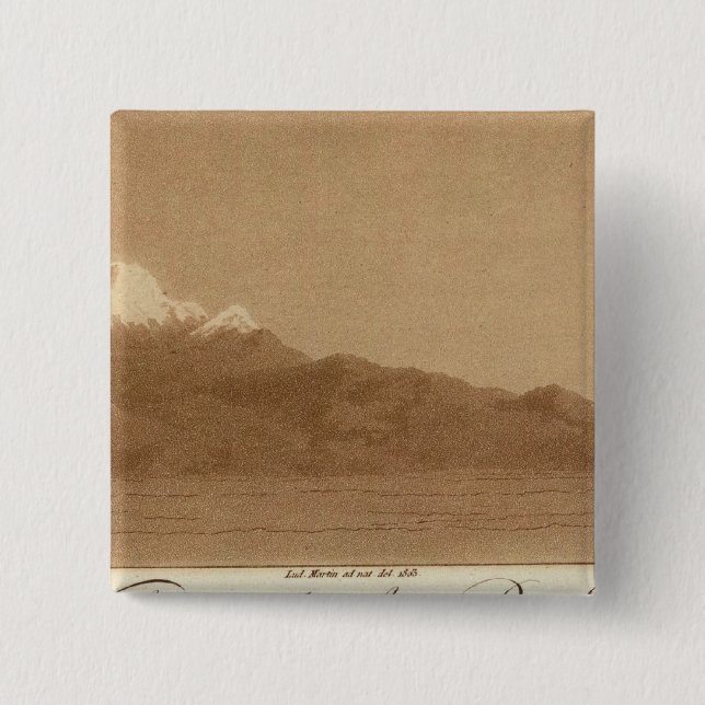 Vulkane aus Mexiko-Stadt Button (Vorderseite)