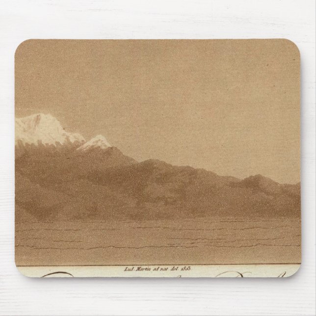 Vulkane aus Mexiko-Stadt Mousepad (Vorne)