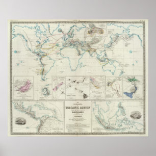 Vulkanische Aktion Poster