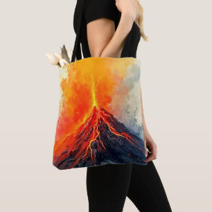 Vulkanische Eruption: Rohkraft Tasche