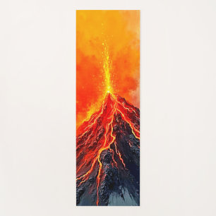 Vulkanische Eruption: Rohkraft Yogamatte