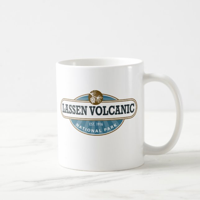 Vulkanischer Nationalpark Lassens Kaffeetasse (Rechts)