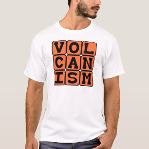 Vulkanismus, Eruption von geschmolzenem Gestein T-Shirt