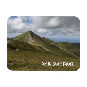 Vulkanlandschaft Puy de Sancy, Frankreich Magnet