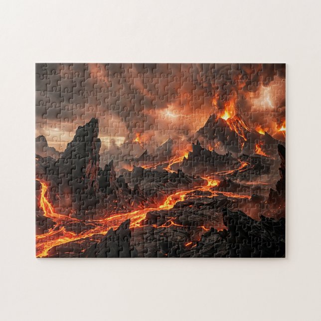 Vulkanlava (Horizontal)