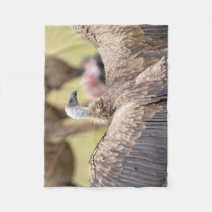 Vulture und Hyena Fleecedecke