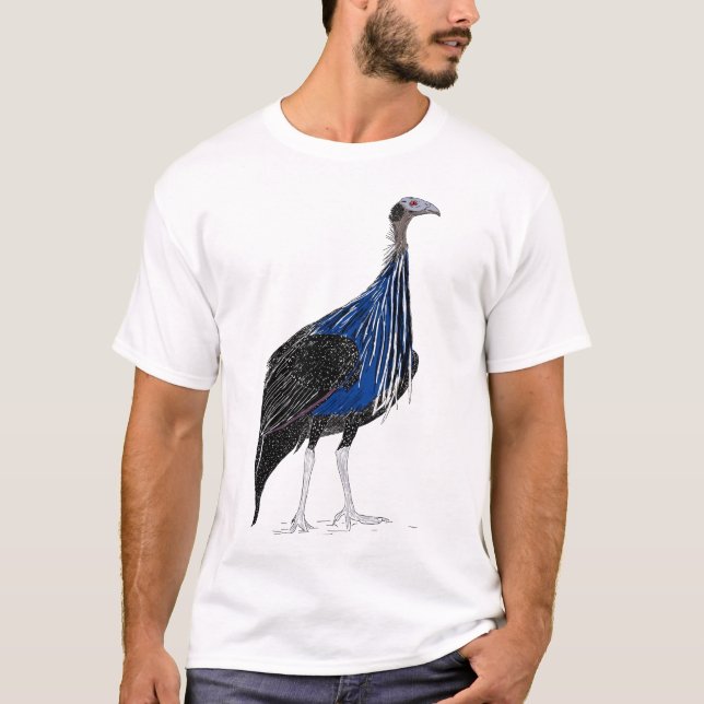 Vulturine Guineafowl T-Shirt (Vorderseite)