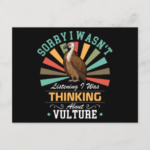 Vulturliebhaber Sorry, dass ich nicht hörte, ich w Postkarte